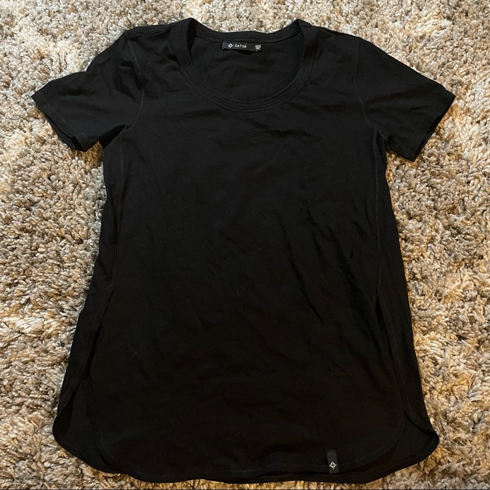 Satva Cotton Crew Neck Tee Shirt